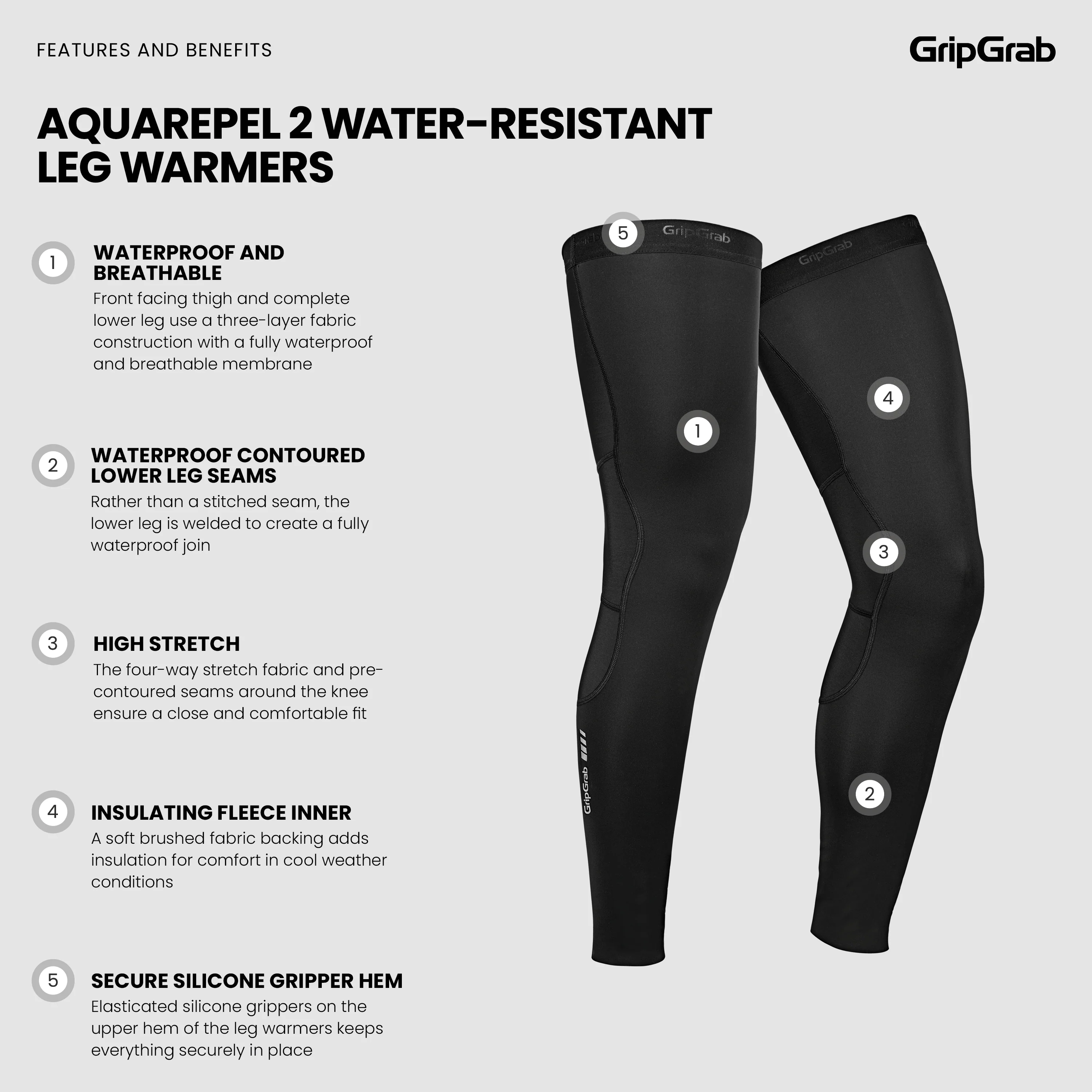 AquaRepel 2 Water-Resistant Leg Warmers - Image 7