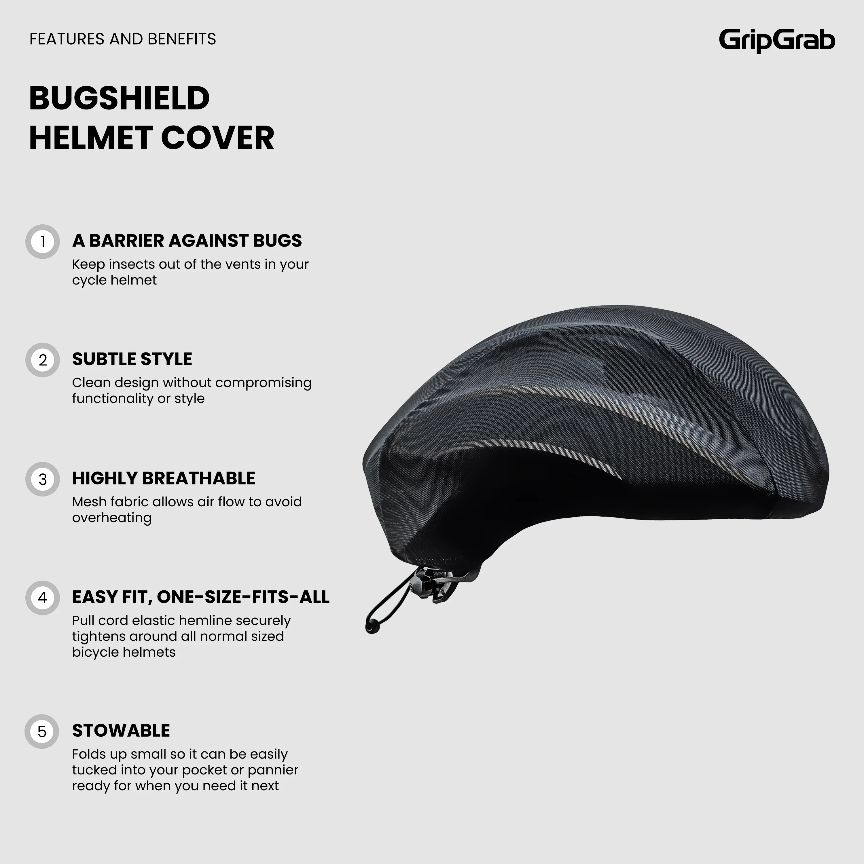 BugShield Helmet Cover - Image 5