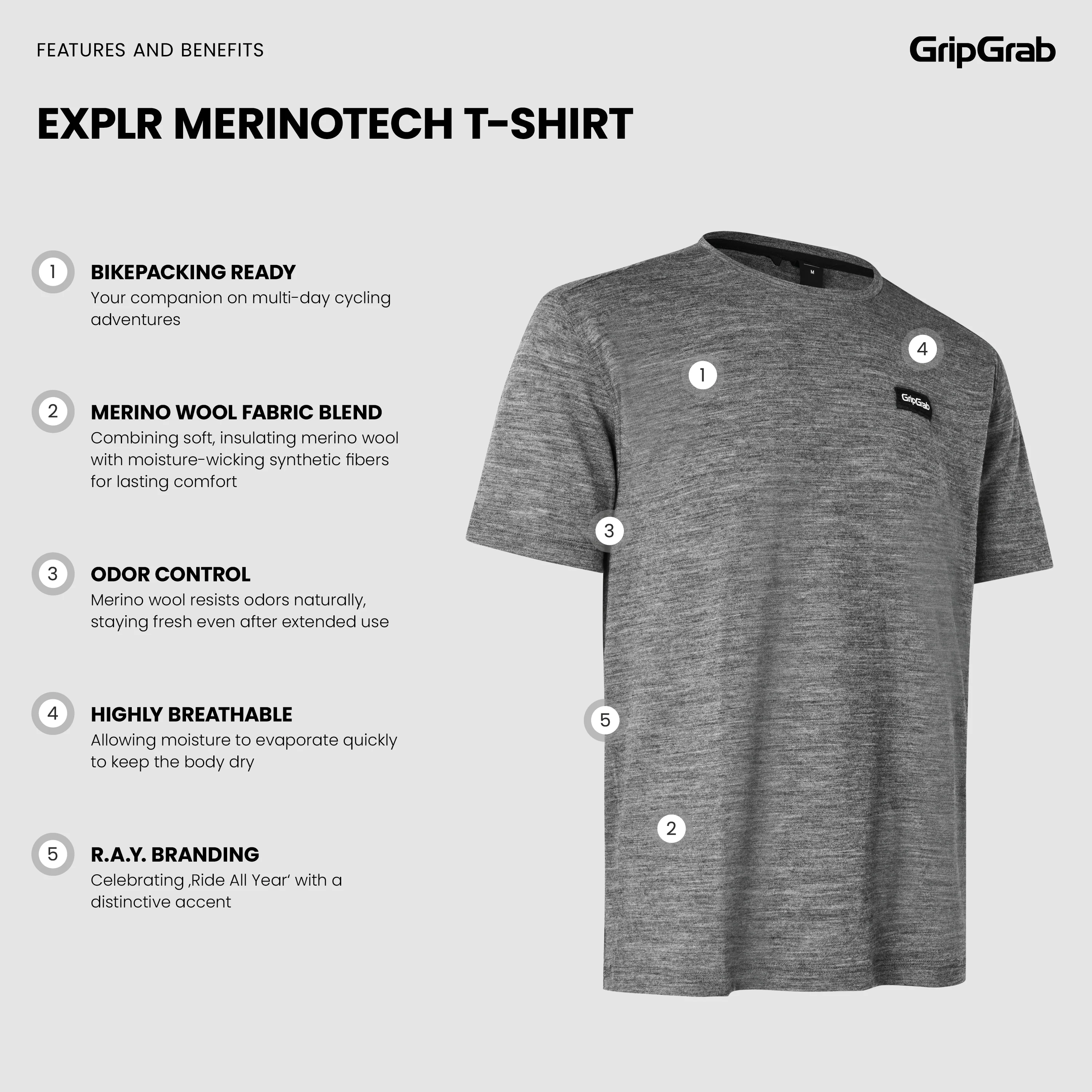 EXPLR Merinotech T-shirt - Image 7