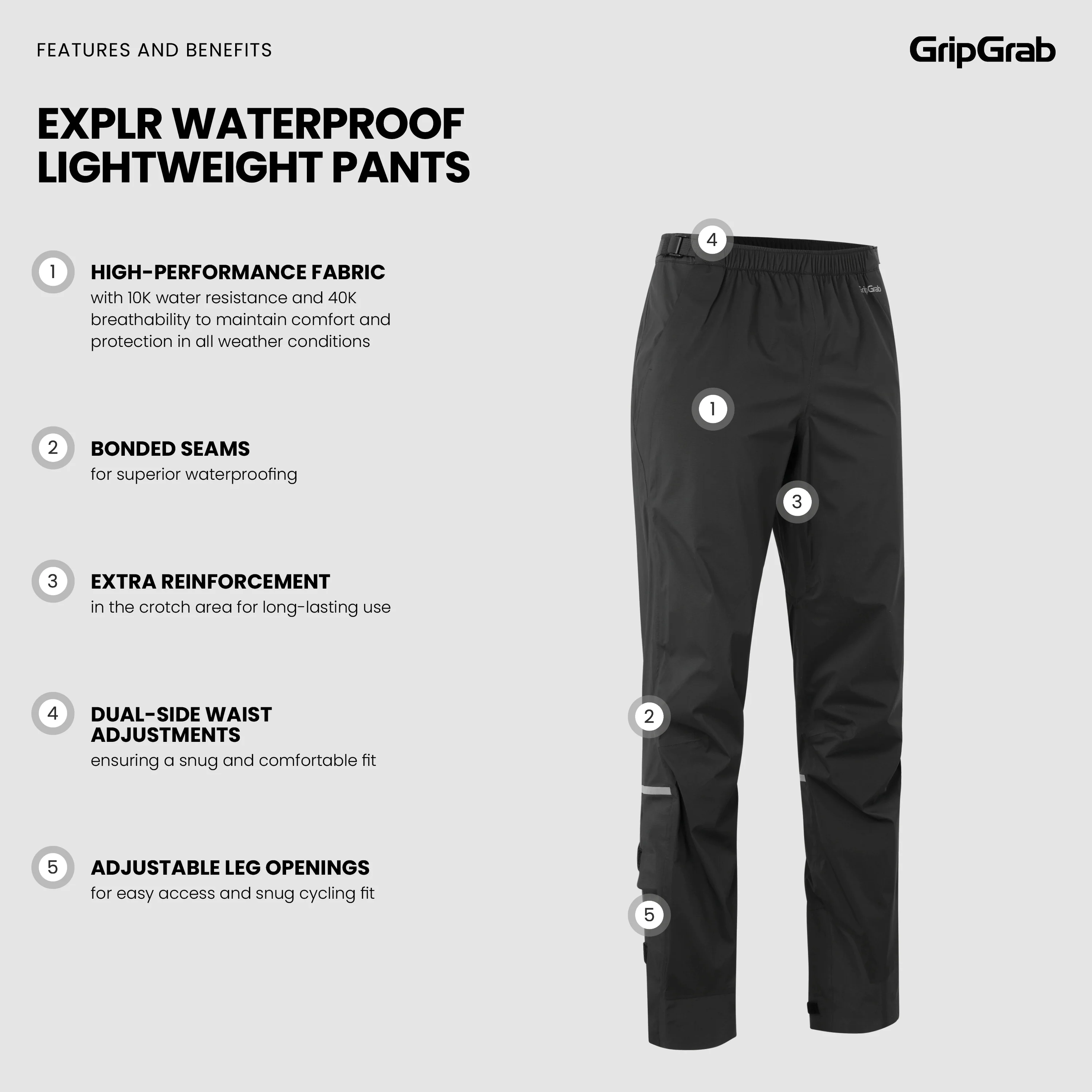 EXPLR Waterproof Lightweight Pants - Image 7