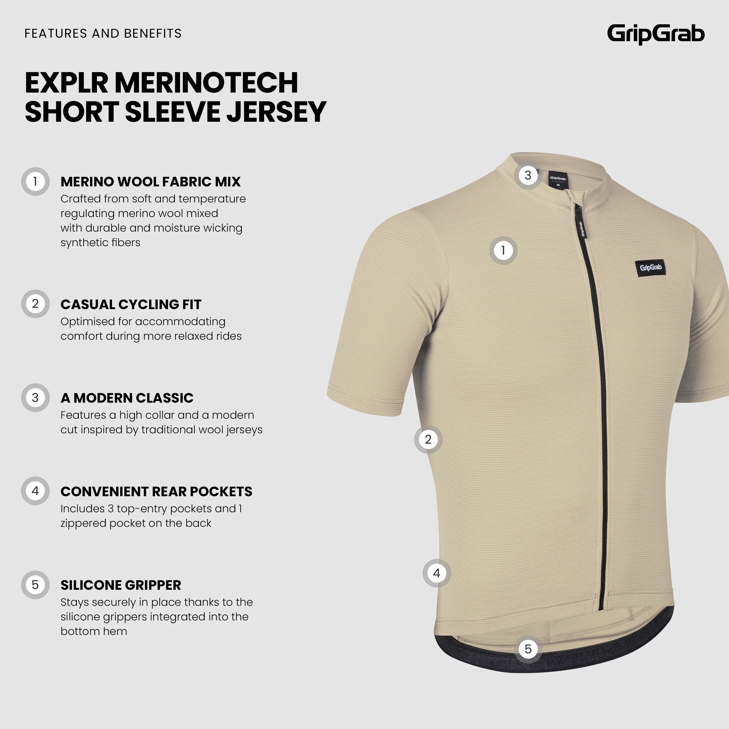 EXPLR Merinotech Short Sleeve Jersey - Image 5