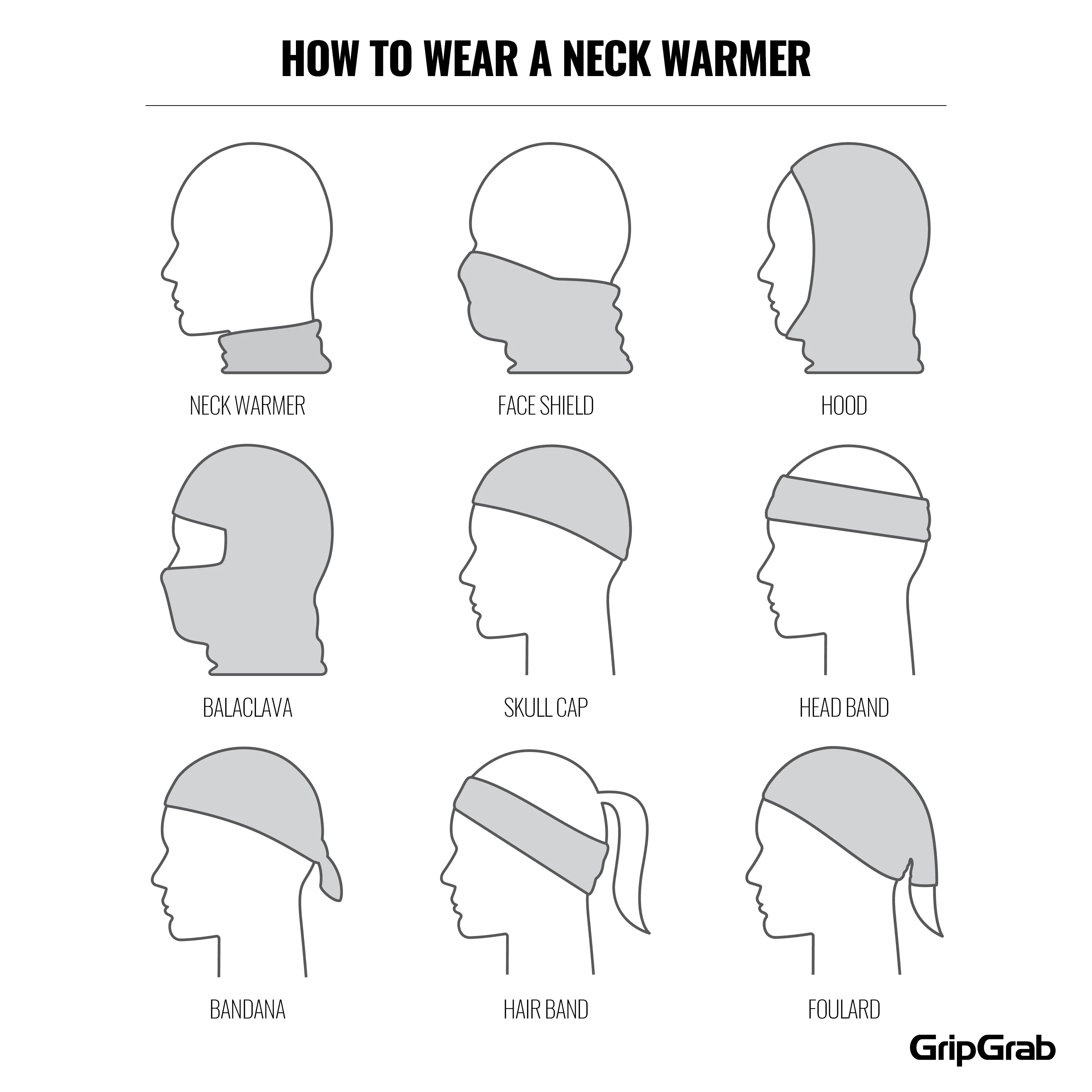 Multifunctional Reflective Hi-Vis Neck Warmer - Image 6