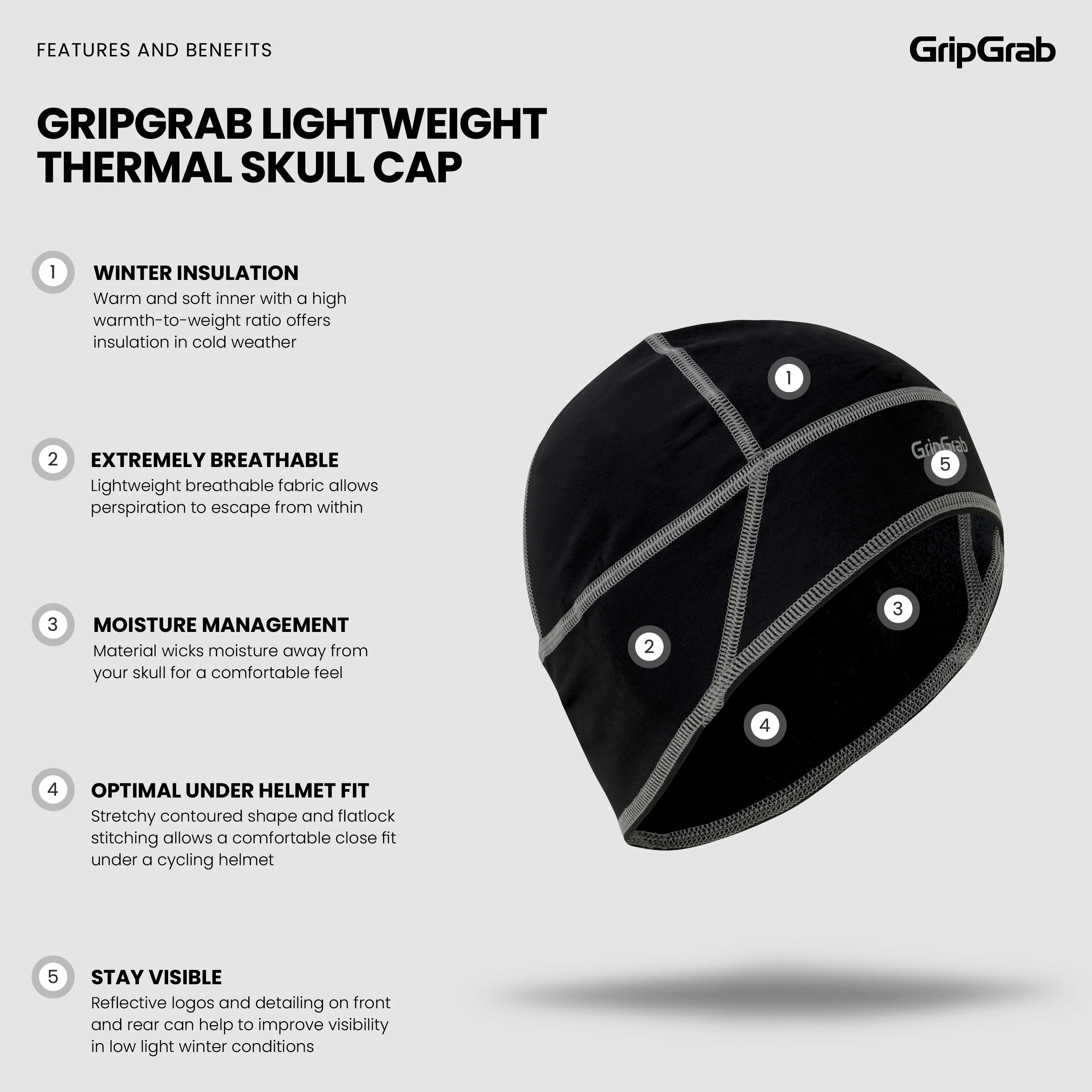 Kids' Thermal Winter Skull Cap - Image 4