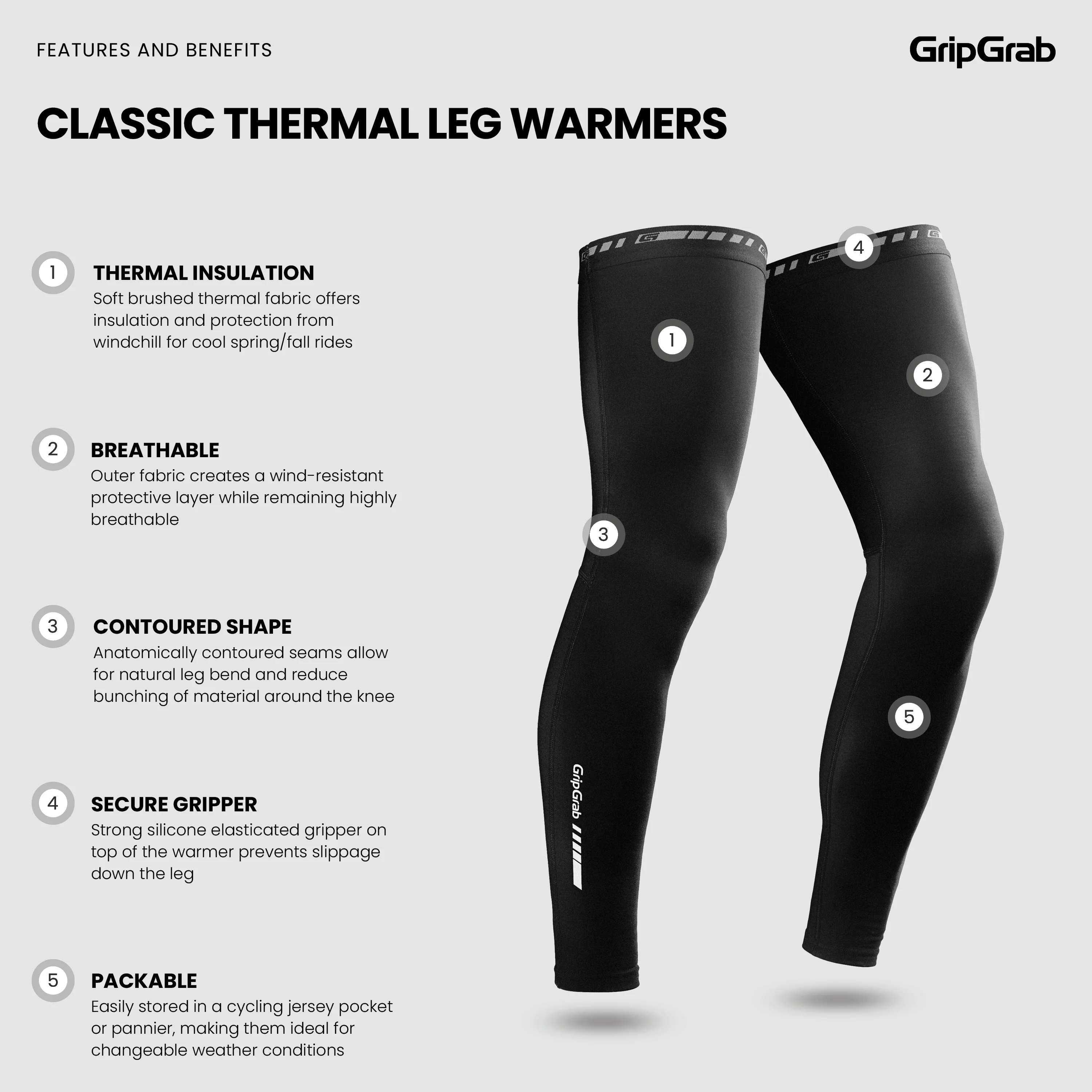 Classic Thermal Leg Warmers - Image 6