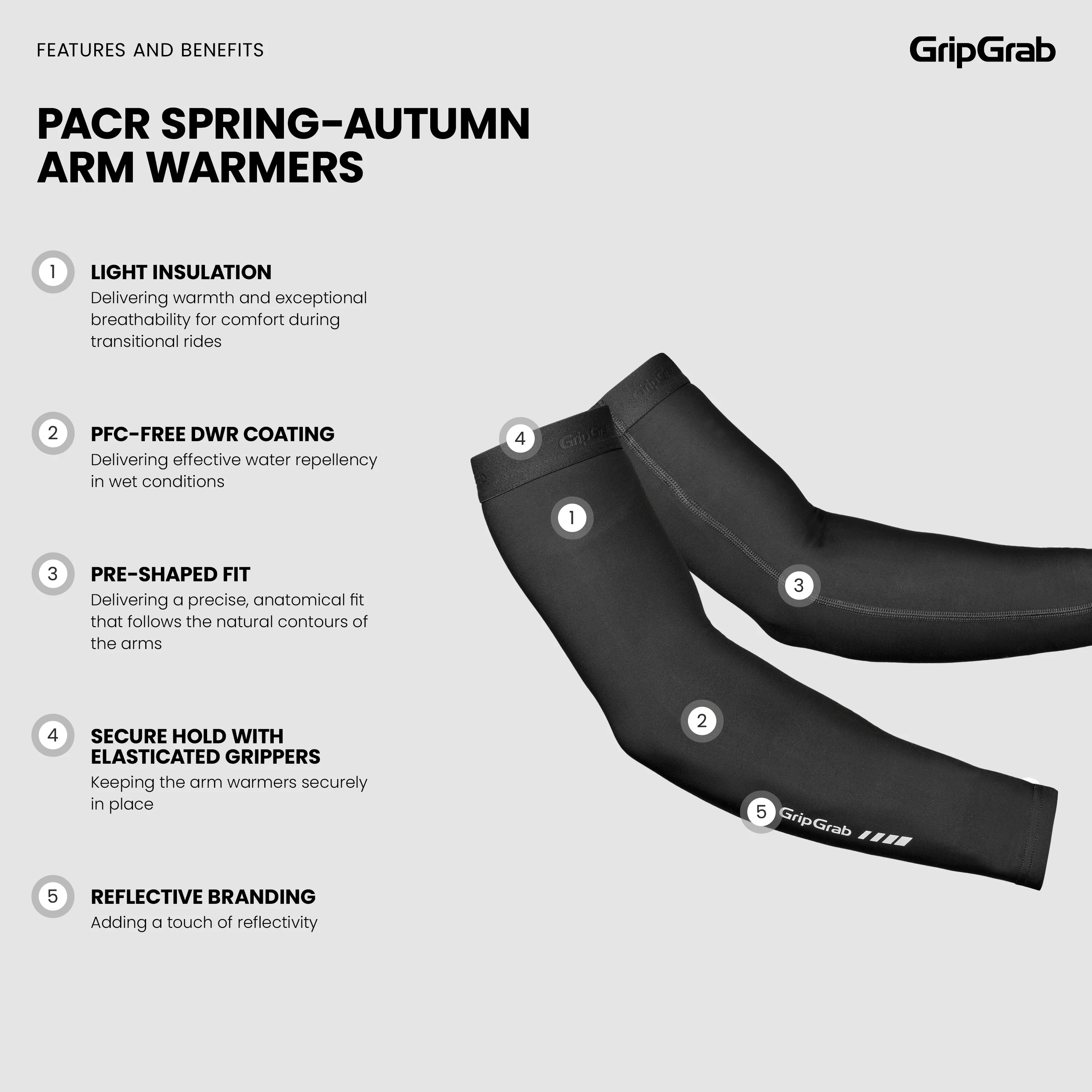 PACR Spring-Autumn Arm Warmers - Image 7