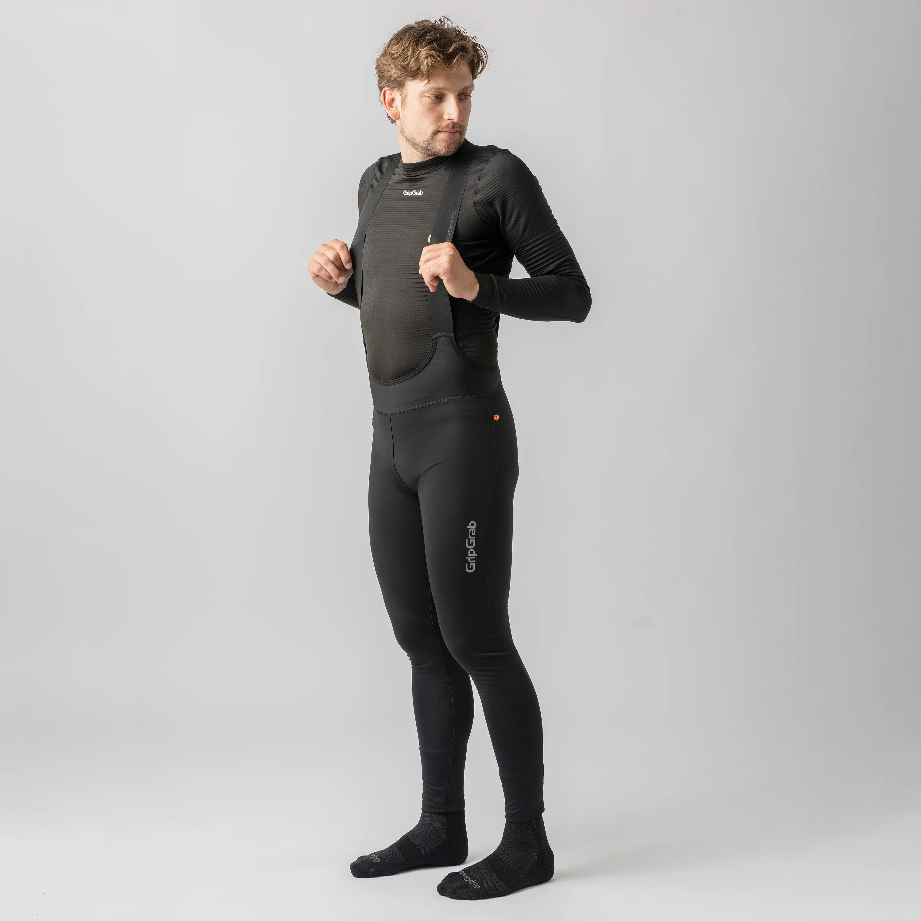 PACR Water-Resistant Bib Tights No Pad - Image 2