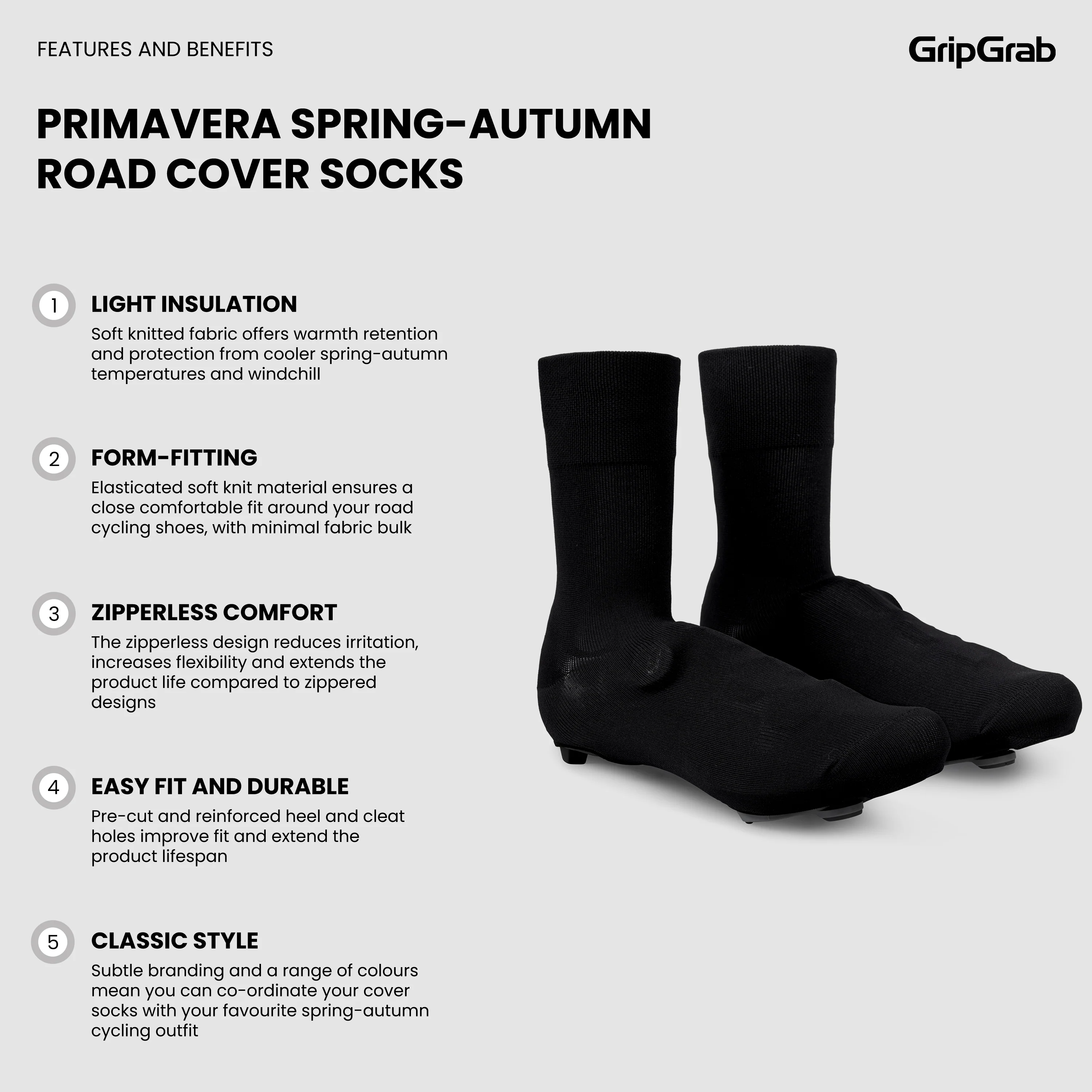 Primavera Spring-Autumn Road Cover Socks - Image 7