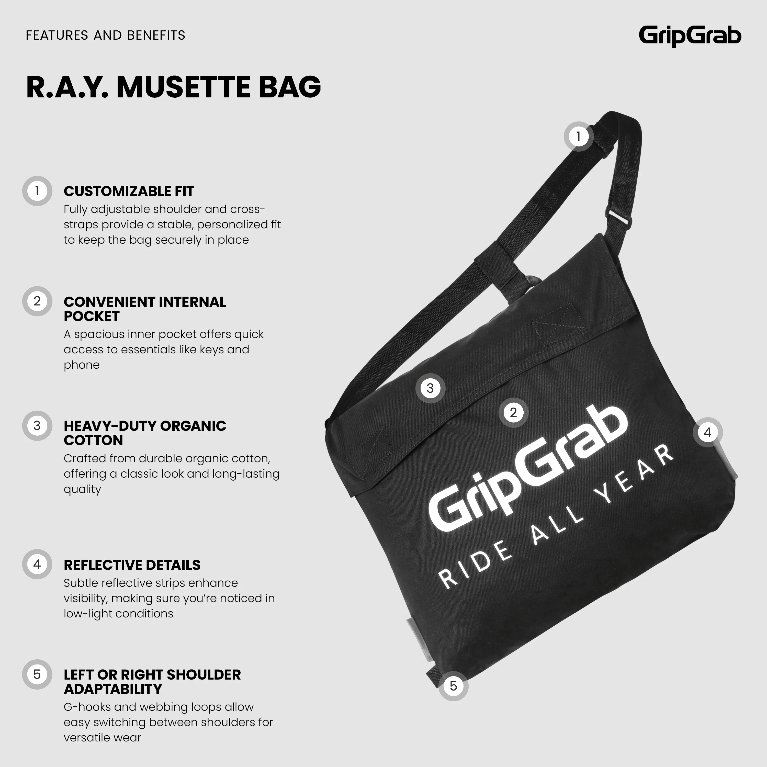 R.A.Y. Musette Bag - Image 8