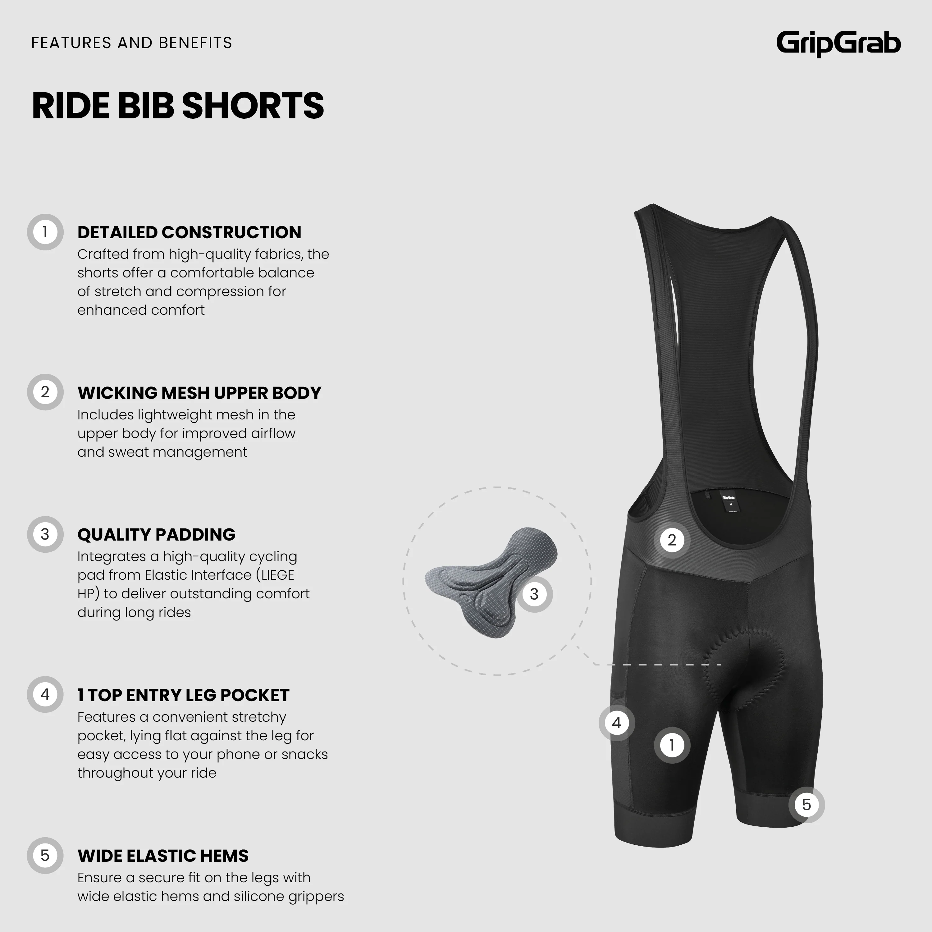 RIDE Bib Shorts - Image 7