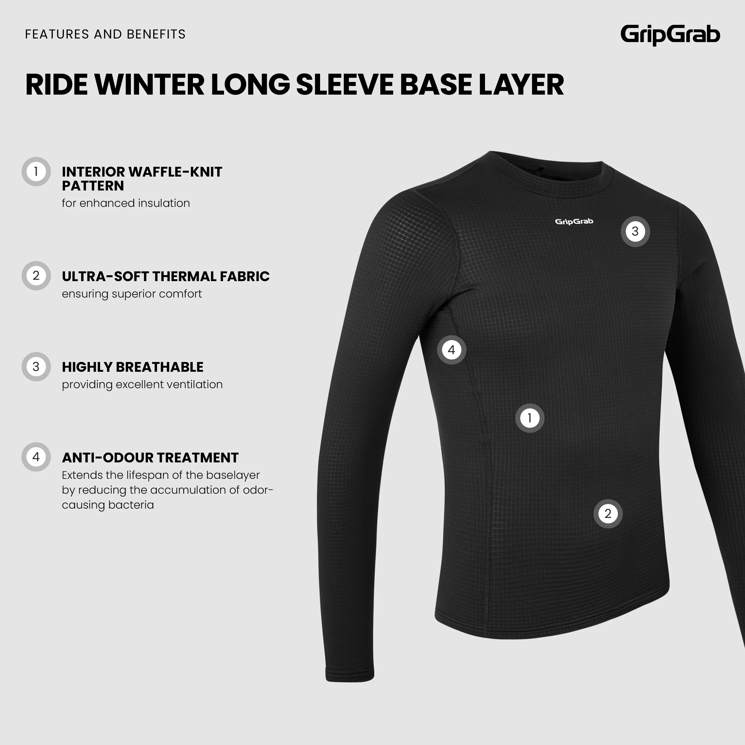 RIDE Winter Long Sleeve Base Layer - Image 6