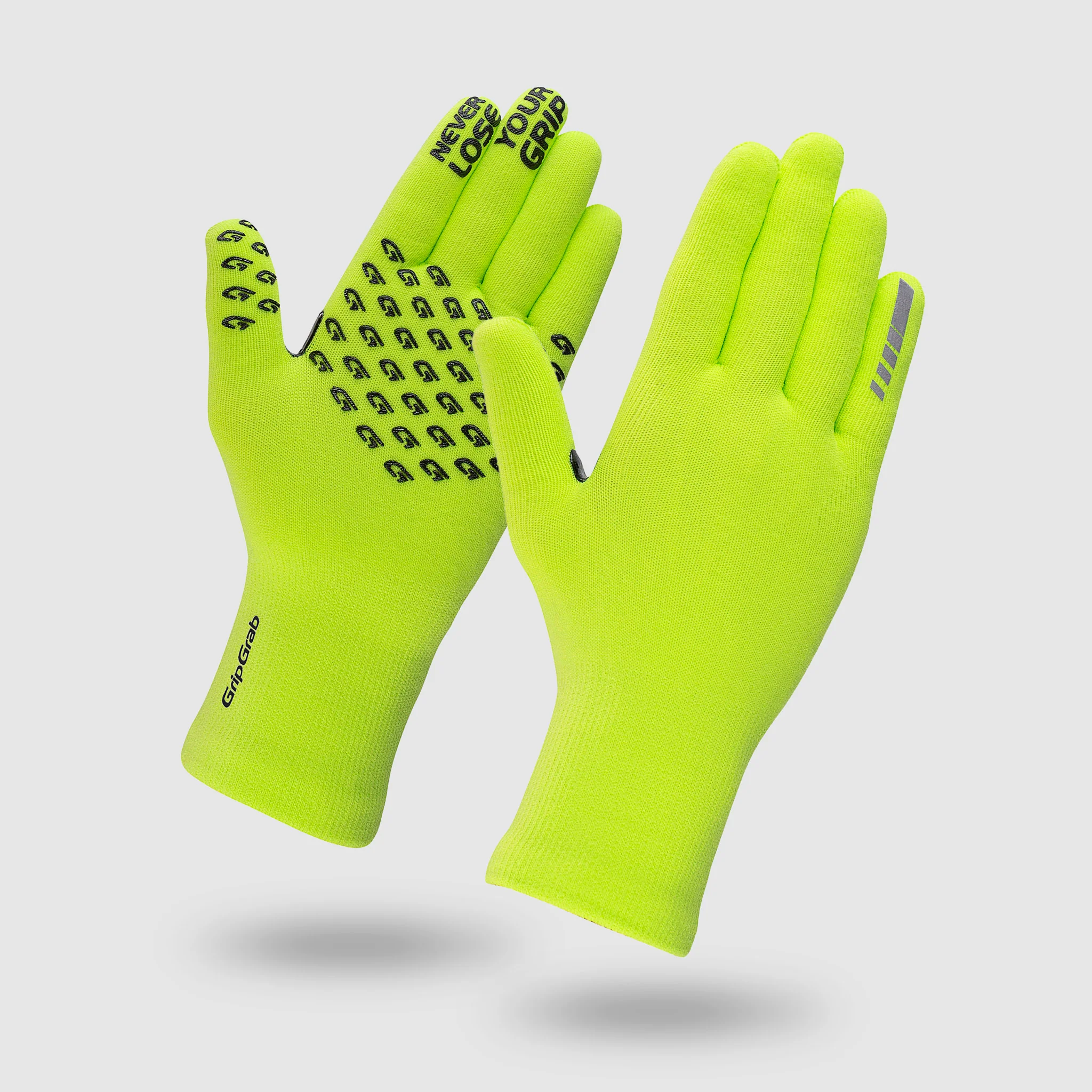 Waterproof Knitted Winter Gloves - Image 4