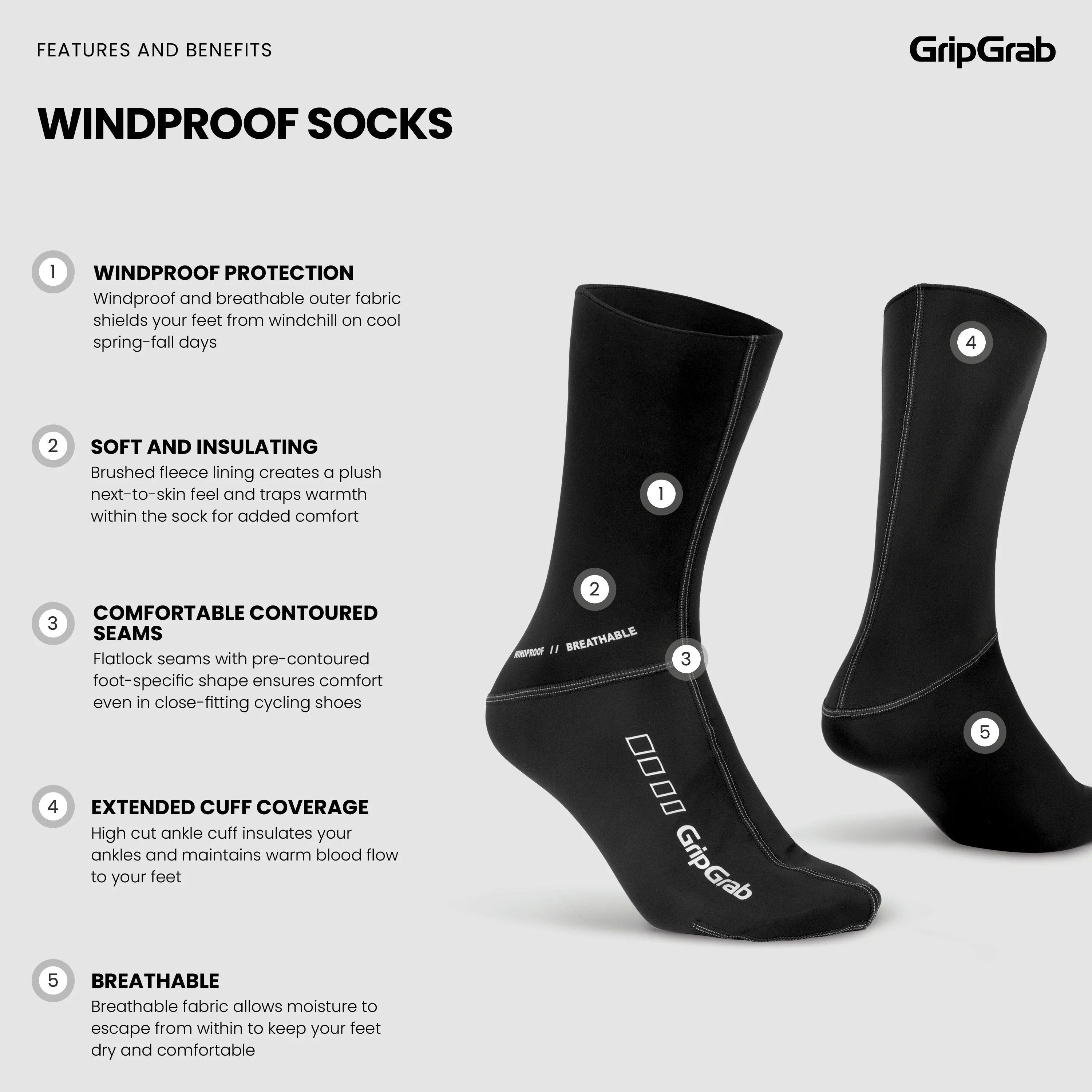 Windproof Spring-Autumn Socks - Image 6