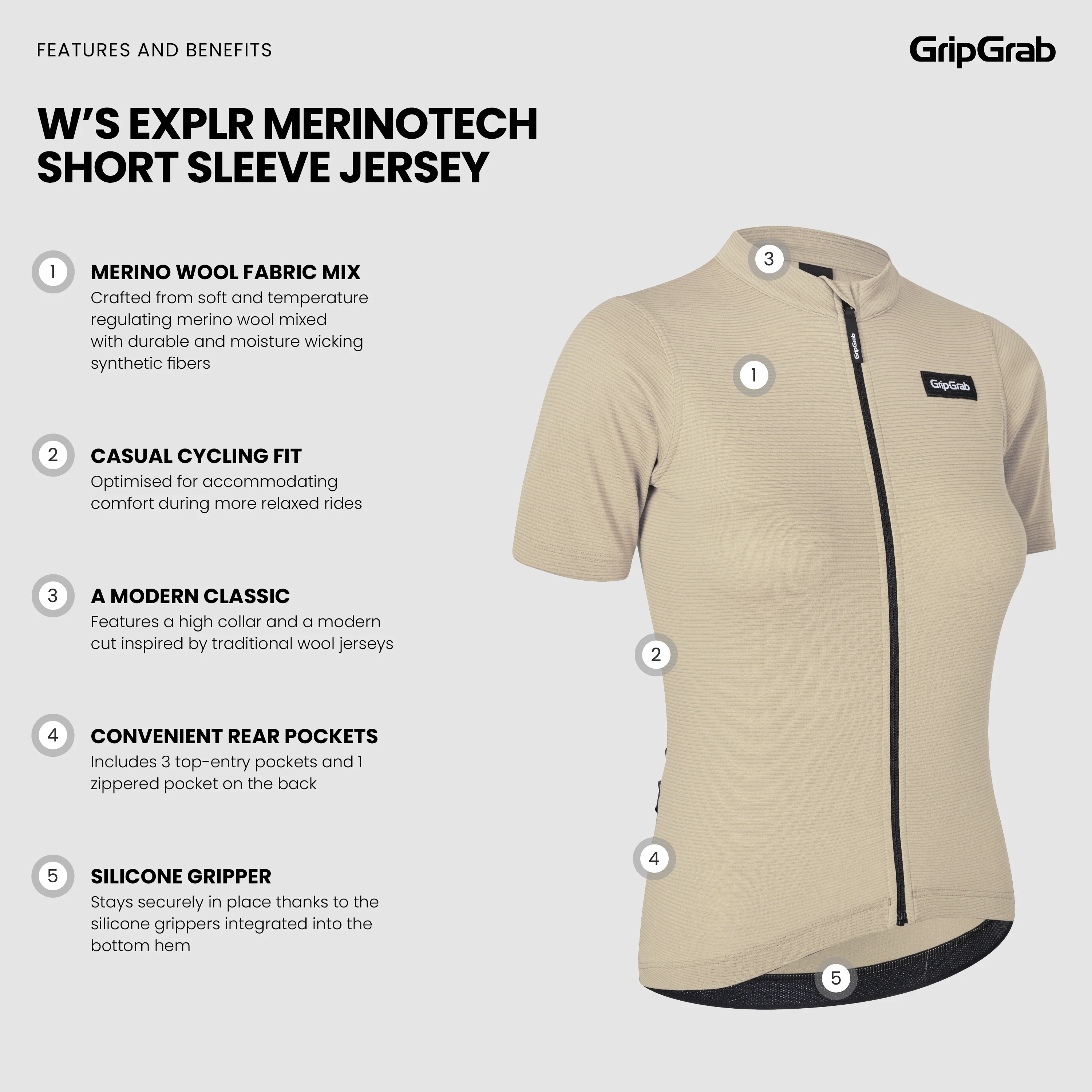 Women's EXPLR Merinotech Short Sleeve Jersey - Image 5