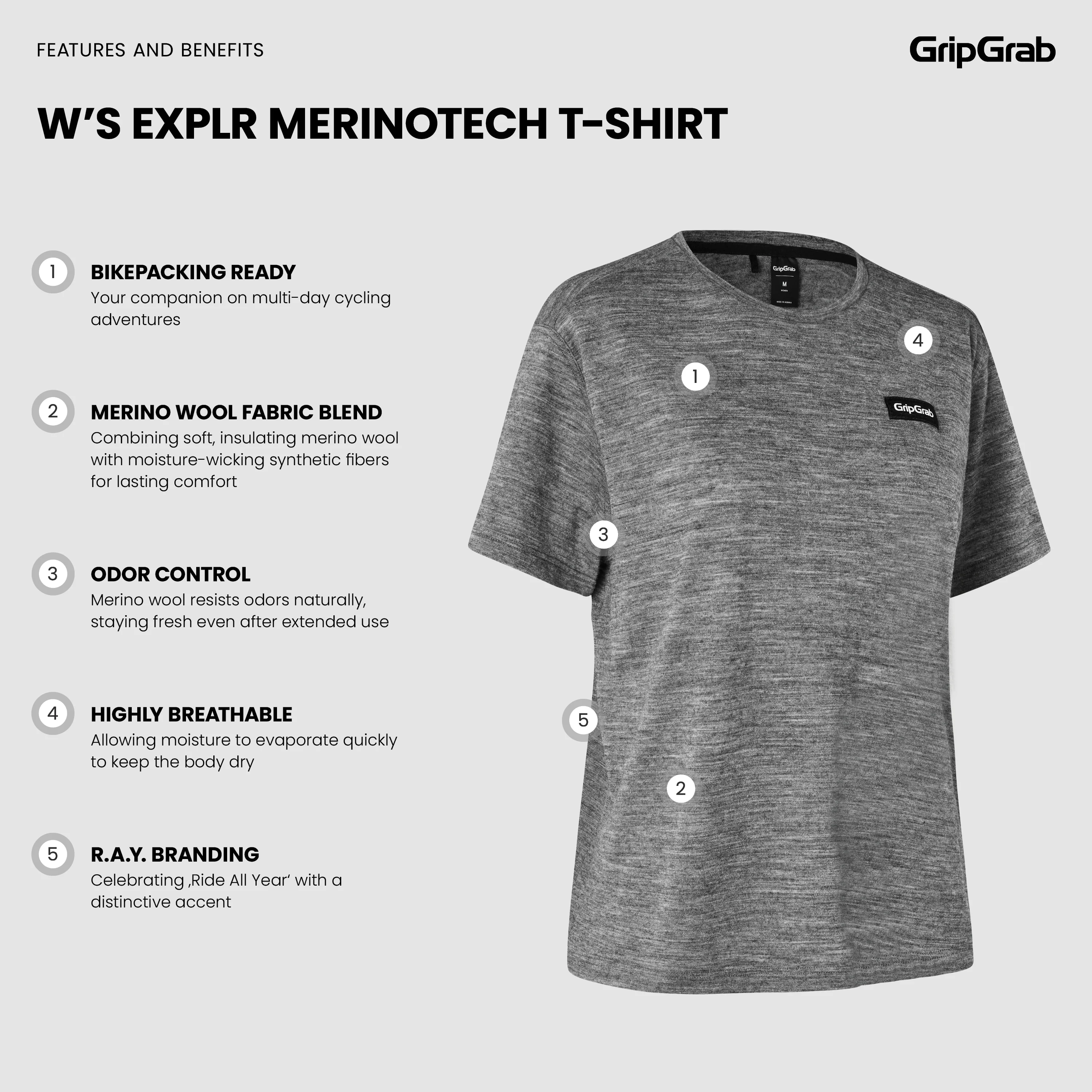 Women's EXPLR Merinotech T-shirt - Image 5