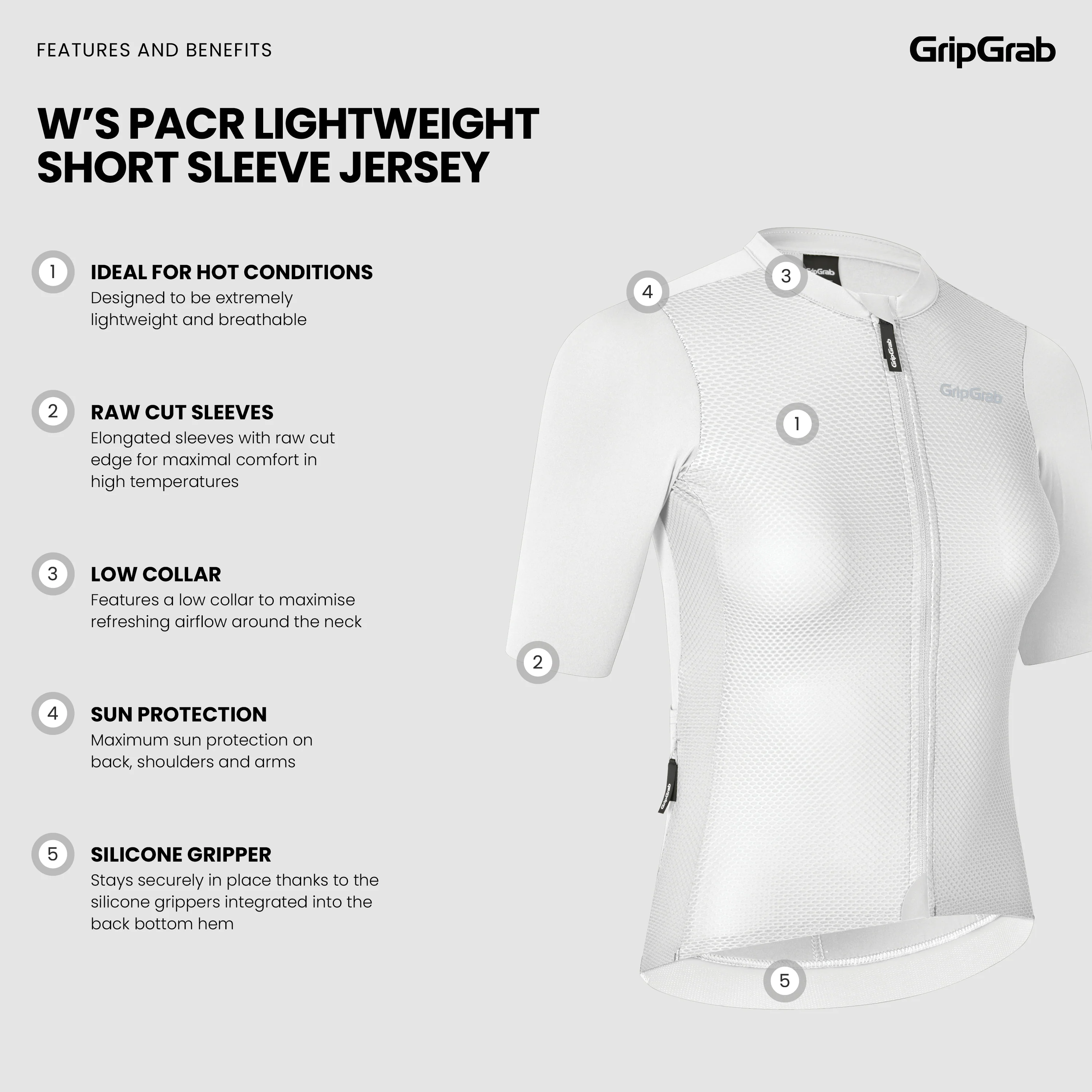 Women's PACR Lightweight Short Sleeve Jersey - Image 5