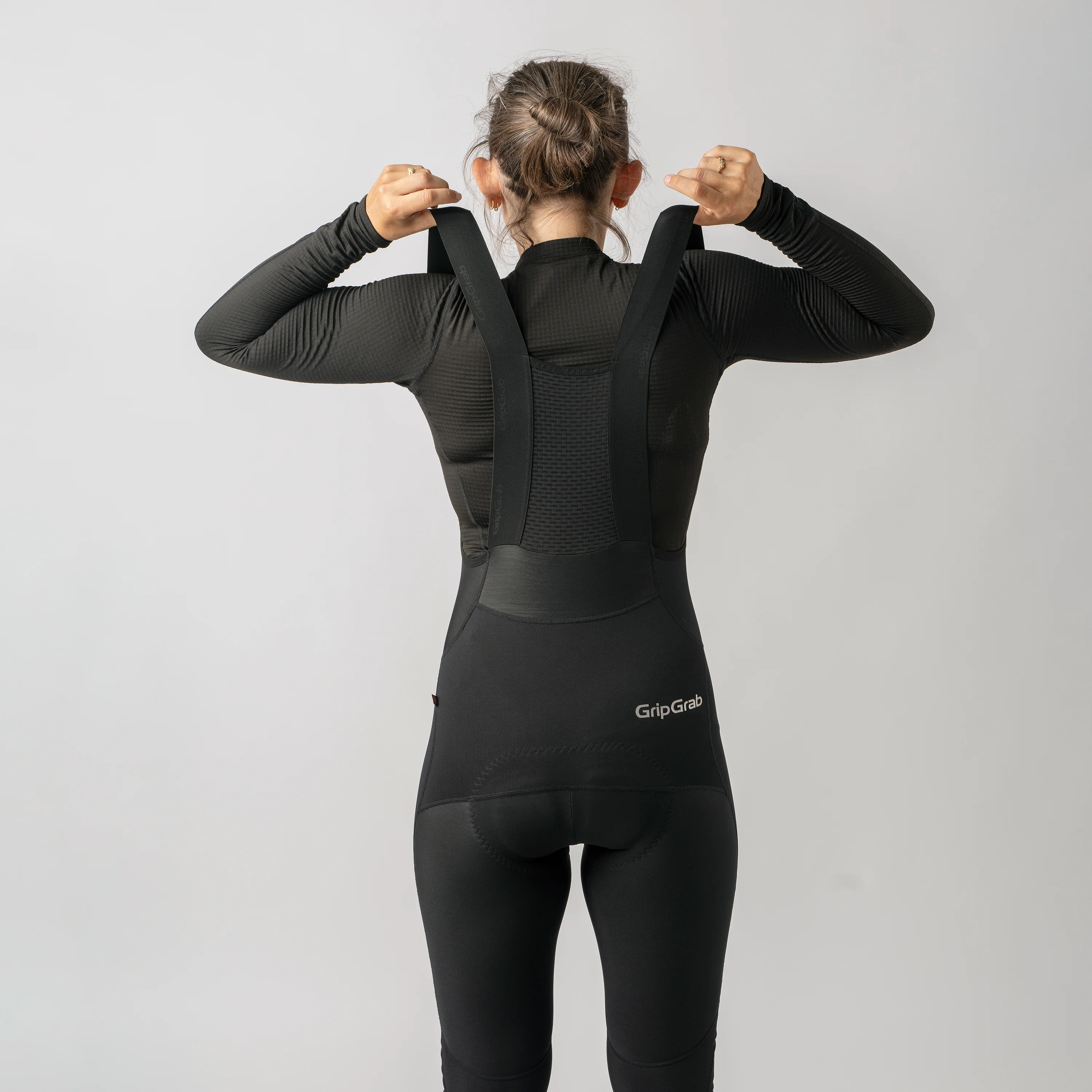 Women's PACR Water-Resistant Bib Tights - Image 3
